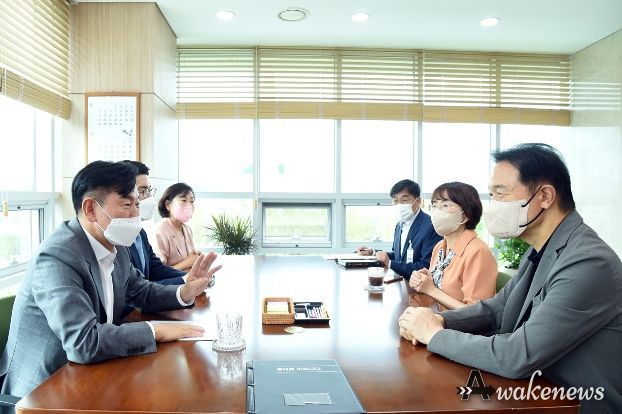 김동근 의정부시장, 임태희 교육감 만나 “고등학교 신설대체이전” 협의