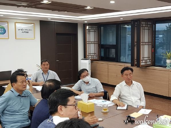 김동근 의정부시장, 소각장 탄소중립 현대화사업 방안 논의