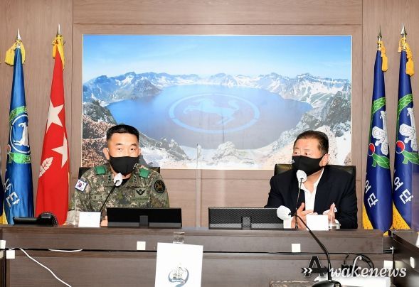 김경일 파주시장, 9사단장과 지역발전 현안 논의