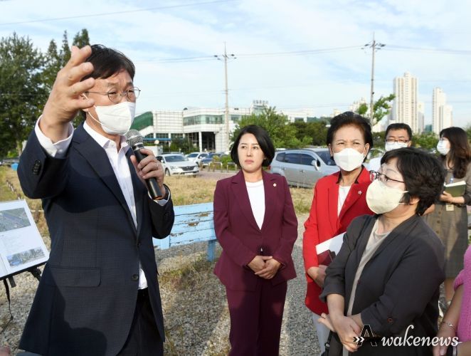 이민근 안산시장, 신길동 63블럭 민원현장 방문