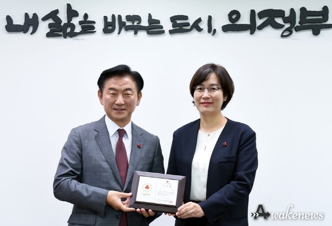 김동근 의정부시장, 경기사회복지공동모금회 나눔리더 가입