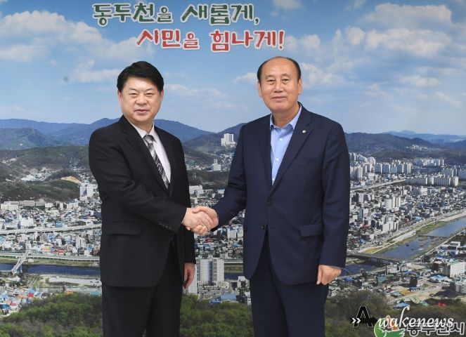 박형덕 동두천시장, 이한규 경기도 행정2부지사 면담