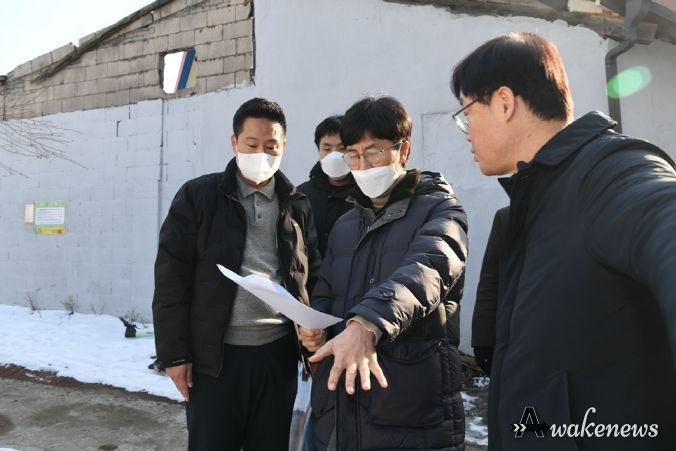 안동광 의정부시 부시장의 발빠른 현장점검