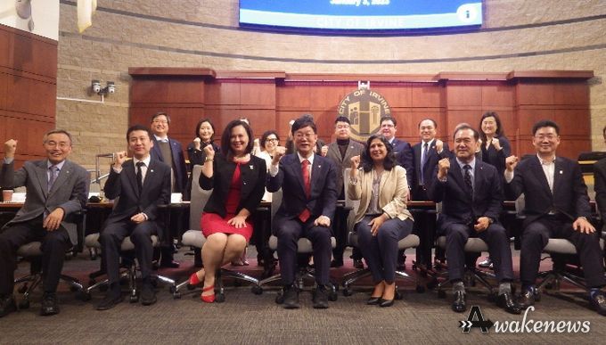 이민근 안산시장, 미국 지자체 성공사례 어바인시 방문