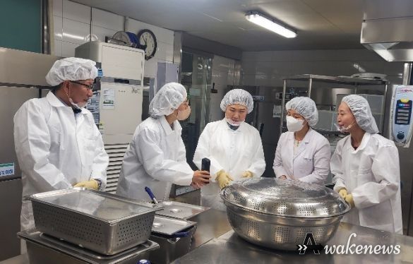 성남외고 학교급식 특별점검