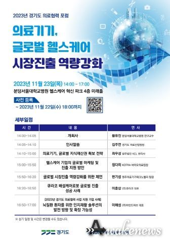 2023년 의료협력 포럼 포스터