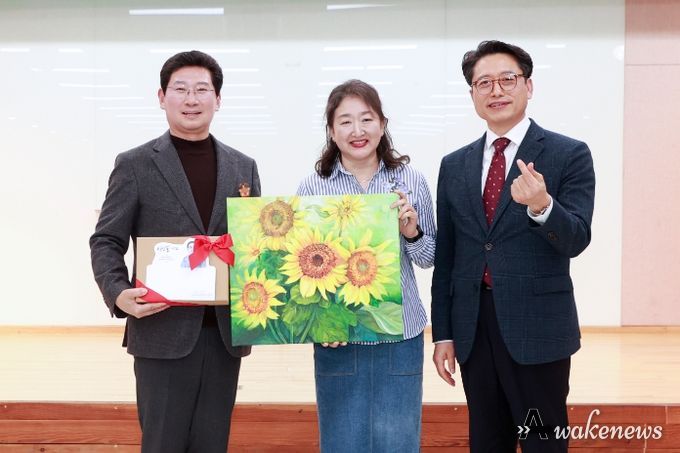 지난 6일 수지구청에서 수지장애인복지관의 '살구나무의 밤' 행사가 열렸다.