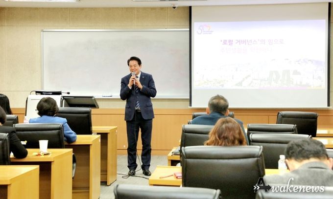 최대호 안양시장, 단국대 특강…