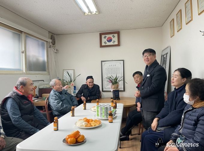 파주시 광탄면 이재면 신임 면장, 경로당 32개소 방문 부임 인사