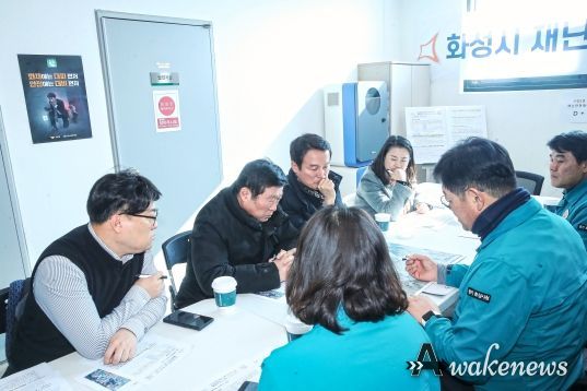 화성시 양감면 수질오엄 피해 복구 현장 방문
