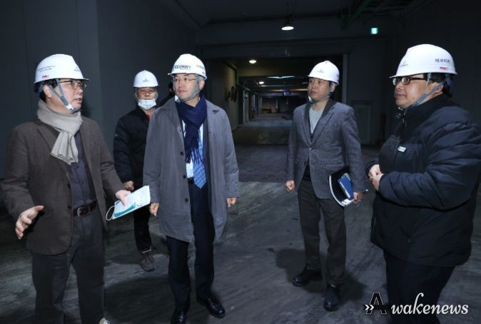 삼송수질복원센터 현장 점검한 이동환 고양특례시장