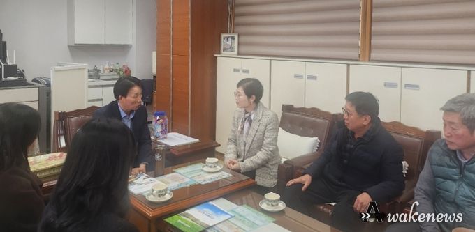 수원시 영통구 매탄1동, 매화초등학교와 간담회 개최