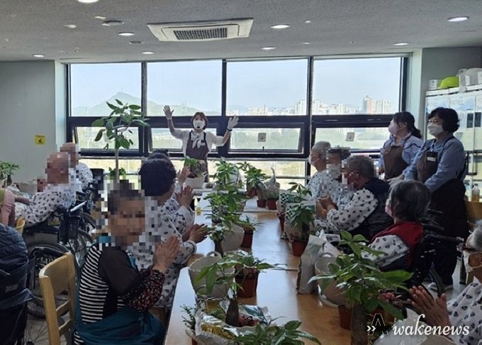 의정부시, 찾아가는 치유 원예프로그램 실시