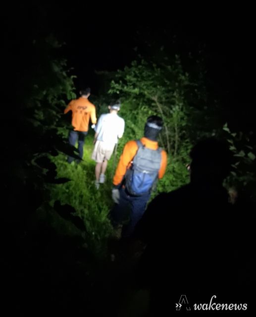 가평소방서, 산행 중 조난당한 등산객 2명 구조