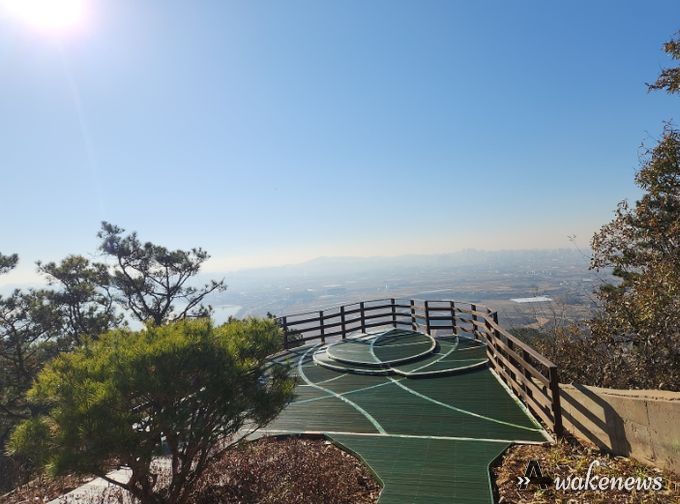 봉성산 전경