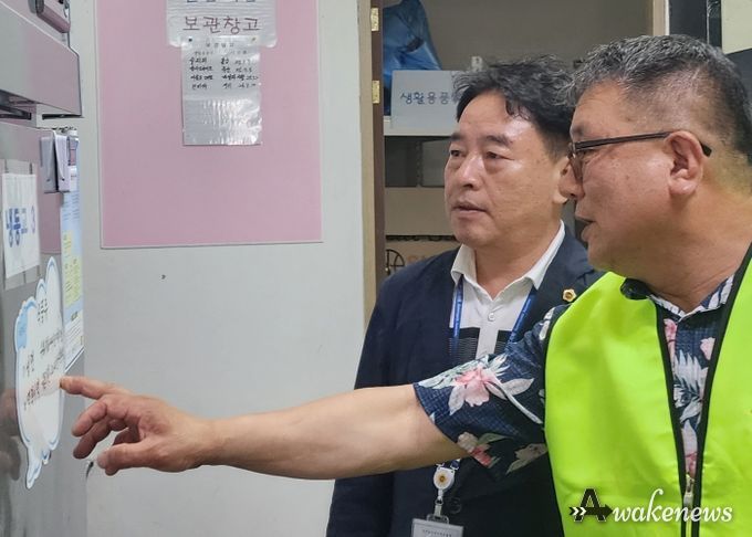 김동규 경기도의원, 현장 애로사항 청취를 위한 안산사랑푸드뱅크 방문