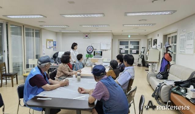 화성시환경재단,어르신 대상 환경 교육 운영