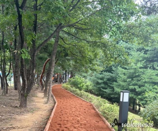 파주시, ‘문발 신바람 맨발 산책로’ 새단장(작업후)