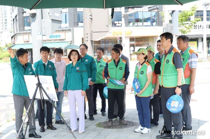 안성시, 폭염저감시설 현장점검