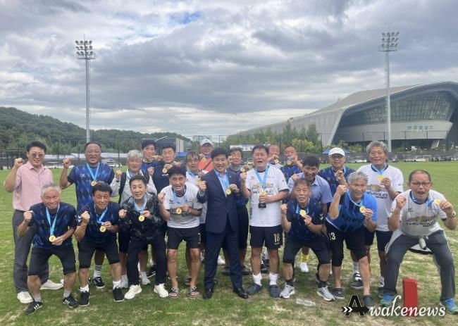 동두천시, 제35회 경기도 생활체육대축전 축구 60대부 우승