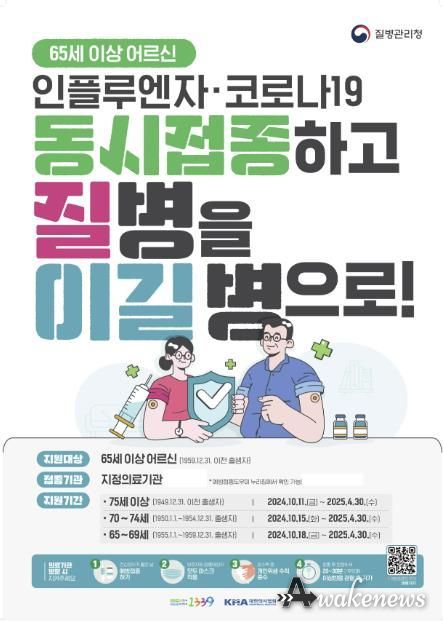광주시, 인플루엔자(독감)·코로나19 동시 접종 순차적 추진