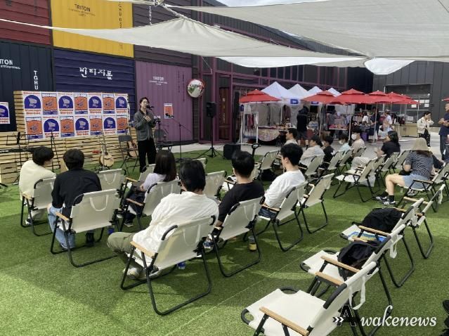 지난 9월 28일 진행된 식사동 구제거리 골목축제(토크뮤직콘서트)