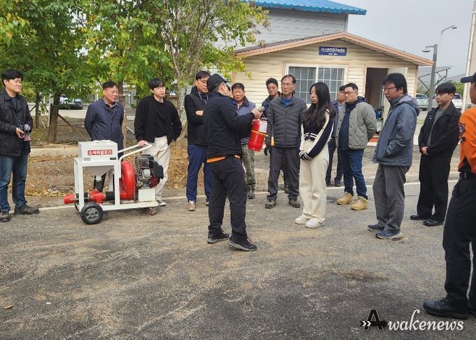 연천군, 염소가스 누출 및 화재사고 대응훈련