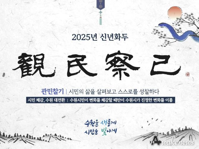 2025년 수원시 신년화두