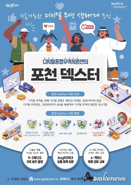 포천 덱스터, 2025년 디지털 수출 지원 업무 본격 시동