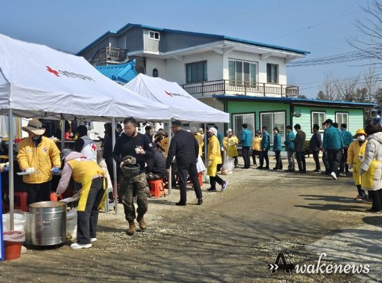 포천시, 공군 전투기 오폭사고 현장에 온정의 손길 이어져