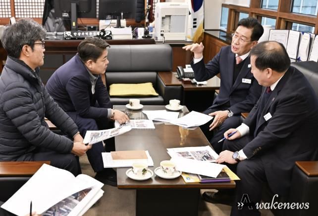 양평군수 한강유역청 방문