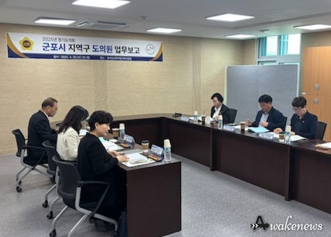 성기황 의원, 교육 현안 점검 및 용호초 체육관 건립 관련 군포의왕교육장 면담