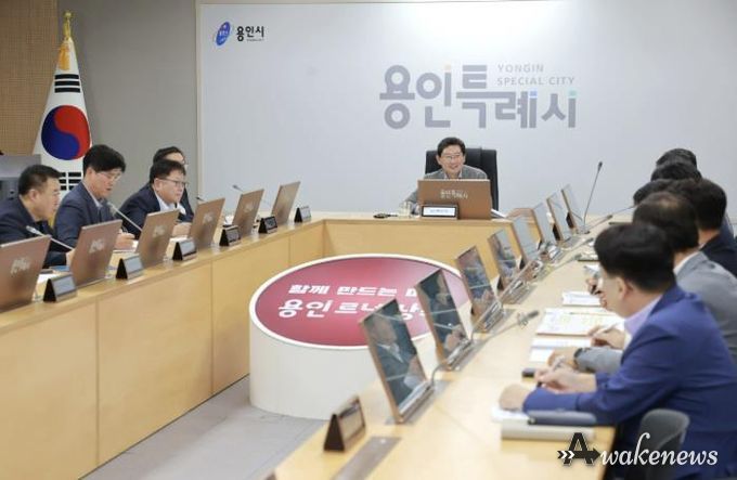 22일 시청 영상회의실에서 열린 '2026년 주요 정책 추진을 위한 보고회'