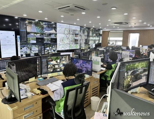 고양특례시 스마트안전센터 내부 전경