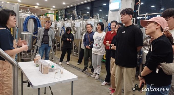 이천시 관고동, 10월‘로망학습’으로 브루어리 투어 진행