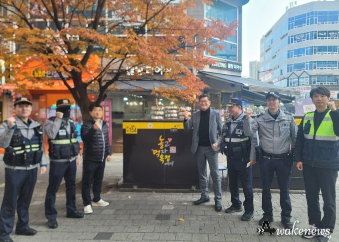 ‘먹고 놀자 옥정에서’… 양주시, 불법광고물 방지 시트로 지역 상권 살린다