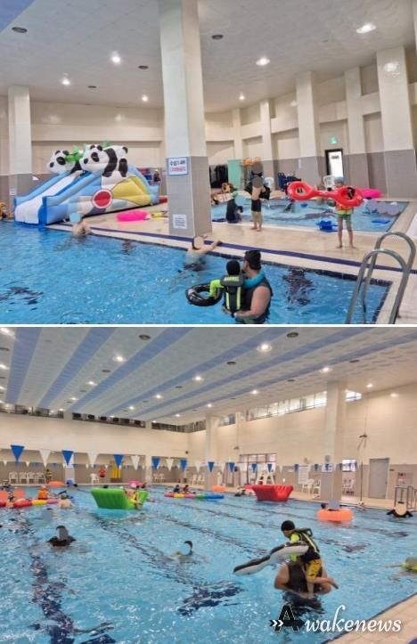 시민의 여가와 웃음이 함께하는 주말! 파주시, 다목적체육관 ‘가족 물놀이장’ 운영