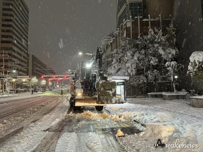 2024년 안양시 제설작업