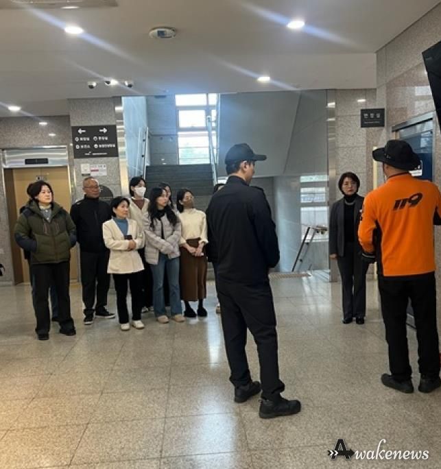 파주시 월롱면, 월롱119센터와 합동소방훈련 실시