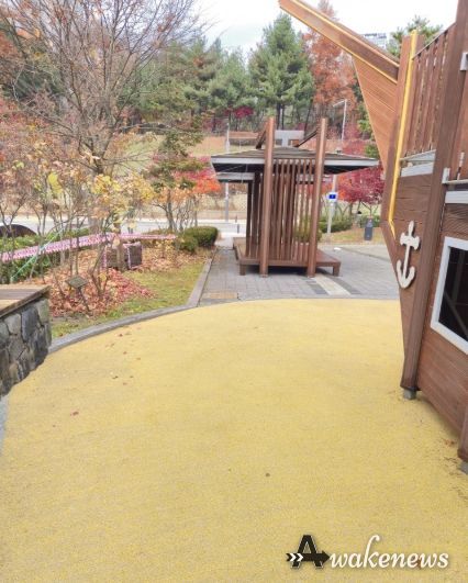 보물선어린이공원 고압세척 정비 완료