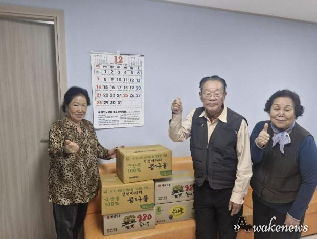 동두천시 한국지체장애인협회, 생연2동 경로당에 콩나물 25박스 기부