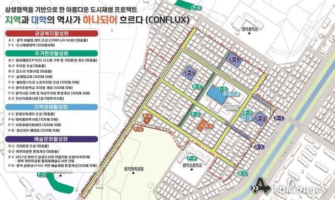 월피동 사업구상도