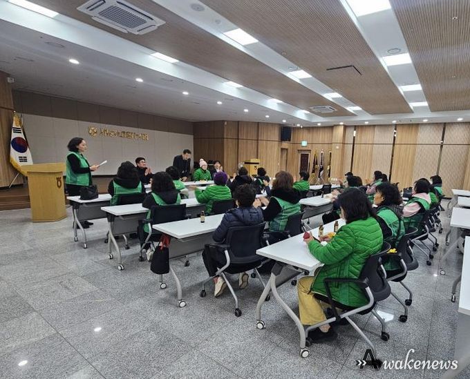 여주시 세종대왕면 새마을부녀회, 연말총회 개최