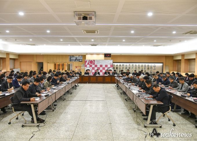 김병수 시장이 23일 확대간부회의를 주재하며 3월 주요 업무 추진계획과 시정 현안을 점검했다.