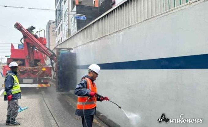 의정부시, 봄맞이 주요 도로시설물 대청소