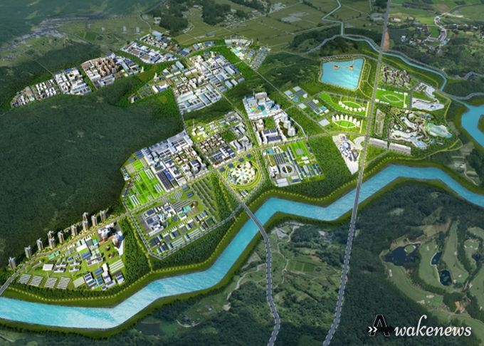 포천시 평화경제특구 조감도