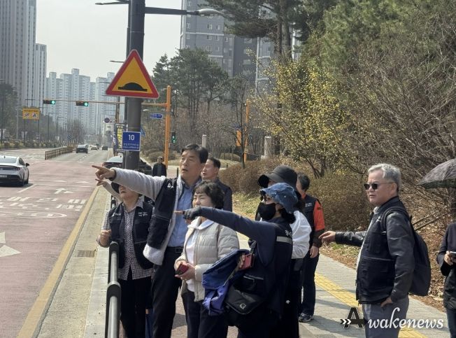 수원시 장안구 정자1동, ‘찾아가는 마을 톡(Talk)파원’순찰 진행