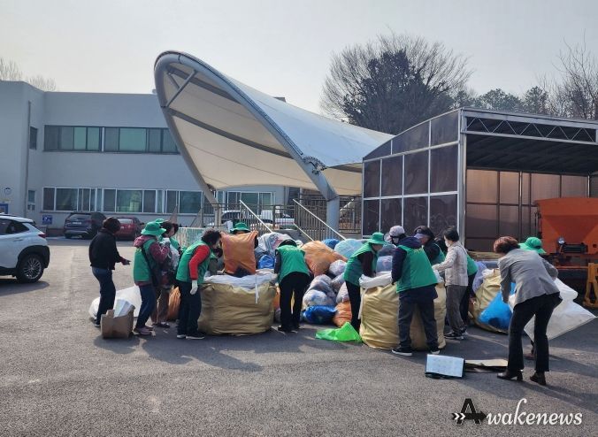 안성시, 사랑을 나누는 헌옷 수거 행사