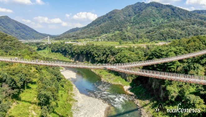 한탄강 Y자출렁다리