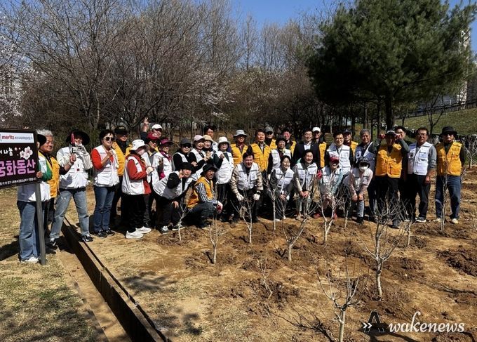 평택시 배다리생태공원 내에 (사)더 나눔 무궁화동산 조성
